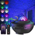 Sternenhimmel Projektor mit Bluetooth Lautsprecher Timer 360 Drehen Far