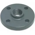Profec - Gewindeflansch Pvc-u Din Flansch Dn15 X 1/2 Zoll Ig - Lk 65 Mit 4 X Ø 14 Mm (pn10/16)