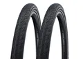 2x Schwalbe Road Cruiser Plus 47-622 Drahtreifen PunctureGuard 28x1.75 Mantel