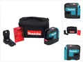 Makita Kreuzlinienlaser SK 105 DZ Akku Kreuzlinienlaser 12 V max. 25 m rot Solo - ohne Akku