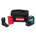 Makita SK 105 DZ Akku Kreuzlinienlaser 12 V max 25 m rot Solo - ohne Akku, Lader