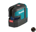 Makita SK105DZ 12 V Max Li-Ion CXT Rotkreuz-Linienlaser in einer Tragetasche ...
