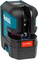 Makita sk105dz Kreuzlinienlaser rot ohne Akkus und Ladegerät, im