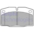 DELPHI Bremsbeläge Bremsbelegsatz vorne für Opel Corsa B Rekord E Lotus Elan