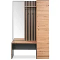 Kompaktgarderobe Medan Holzoptik Artisan-Eiche