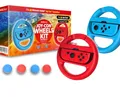Maxx Tech Joy-Con Wheels and Grips Kit for Nintendo Switch 2&1, Mario Kart World, Mario Kart 8 Deluxe, Nintendo Switch 2 & 1 compatible