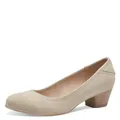s.Oliver Damen Pumps Kleiner Absatz Elegant, Beige (Cream), 40 EU