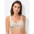 Viania Bügelloser BH Komfort-BH ohne Bügel beige 90