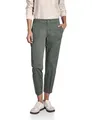 STREET ONE Damen A378680 Softe Twill Chino, Muse Green, 38W x 28L