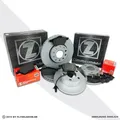 ZIMMERMANN BREMSE BREMSEN BREMSSCHEIBEN BELÄGE VORNE HINTEN für SEAT LEON 1P1