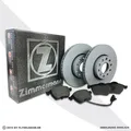 ZIMMERMANN BREMSEN BREMSSCHEIBEN BELÄGE VORNE für VW CADDY 2KB 2KJ 2CB 2CJ