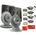 Zimmermann Bremsenset vorne + hinten Scheiben + Beläge VW GOLF 6 TOURAN EOS