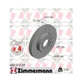 2x Bremsscheibe ZIMMERMANN 600.3221.20 passend für VAG AUDI (FAW) VW (FAW)
