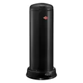 Wesco AbfallSMLR Big Baseboy Abfallsammler, Edelstahl, 38 x 38 cm, Schwarz
