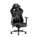 Diablo Gaming Stuhl Stoff X-Player 2.0 - Breite Sitzfläche - Gaming Chair mit 3D Armlehnen - Nacken/- Lendenkissen Wippfunktion - Bürostuhl 150 kg - Pc Gaming Stuhl Ergonomisch - Normal (L)
