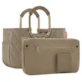 reisenthel Einkaufskorb loopshopper M Kunstfaser frame rhombus olive