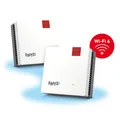 FRITZ!Mesh Set 1600 2er Pack 2x FRITZ!Repeater 1200 AX, WiFi 6 Dual-Band bis zu