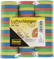 Idena 8274021 - Luftschlangen, 3 x 3 Rollen, Mehrfarbig, aus Papier, Dekoration, Geburtstag, Karneval, Mottoparty