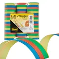 Idena 8274021 - Luftschlangen, 3 Rollen, Mehrfarbig, aus Papier, Dekoration, Geburtstag, Karneval, Mottoparty (1)