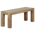 P & B Sitzbank, Akazie, Holz, Akazie, massiv, 120x45x35 cm, abwischbar, Esszimmer, Bänke, Sitzbänke
