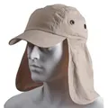 BasicNature Legionärsmütze Origin Outdoors Legionärskappe – UV-Schutz und Nackenschutz S (54/55)