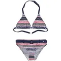 s.Oliver Triangel-Bikini Barcelona Kids im frechen Streifen-Look blau 170/176