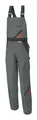 Planam Latzhose Highline, Größe 54, schiefer/schwarz - 2332054