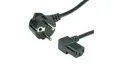 7611990140046 Kabel zasilający VALUE, kątowy IEC-żeński, czarny, 1,8 m Secomp In