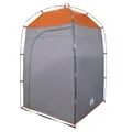 vidaXL Duschzelt Grau Wasserfest, Zelt, Gartenzelt, Outdoor Unterstand, Campingzelt, Campingunterstand, Gartenunterstand, wasserdichtes Zelt