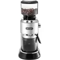 DeLonghi KG 520.M DEDICA Kaffeemühle, Farbe: Silber - Schwarz/Silber
