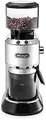 De'Longhi Dedica KG 520.M Elektrische Kaffeemühle, Vollmetallgehäuse, Edelstahl Kegelmahlwerk, einstellbare Mahlgradeinstellung, Silber