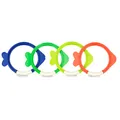 Tauchringe 4er Set Fische ab 3 Jahren Tauchspiele Tauchen lernen Dive Ring