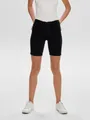 ONLY Shorts ONLRAIN – Shorts mit Push-up-Effekt und Umschlagsaum unifarben, casual, skinny fit, Denim, Eingrifftaschen