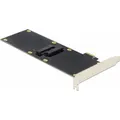 Delock 2x SATA PCI-Ex1 Kontroller, schmal (90348)