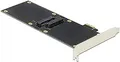 DELOCK PCIe x1 Karte für 2X SATA HDD/SSD