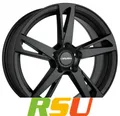 4x Carmani 16 Anton black matt 7.5x17" ET38 LK5 112 ML 66.6 Alufelgen 17 Zoll