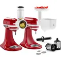KitchenAid 5KSM2FPPC Kit 3 Zubehörteile 5KSMFGA + 5KSMFVSP + 5KSMVSA Reibe, Flei