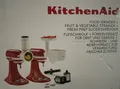 KitchenAid 5KSM2FPPC Zubehör-Set Bundle für Küchenmaschinen, Fleischwolf, Pürier