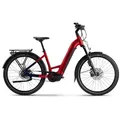 Haibike Trekking 9 ABS Low 2025 - dynamite red/black - gloss