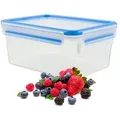 emsa Vorratsdose Clip&Close 2300 ml Kunststoff Blau