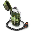 Feuerzeug Dual Arc Elektrisch Outdoor Survival Ausrüstung Wiederaufladbares