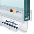 BOOMET Duschdichtung 6mm 8mm · Langlebige Duschdichtungen für Duschtüren · Universal Dichtung Dusche Glastür · Duschlippe für Duschkabinen Dichtungen · Duschtürdichtung unten (1x 100cm)
