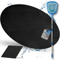 Whirlpool Unterlage rund 240cm Poolunterlage Outdoor Pool Untergrund Bodenmatte