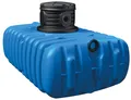 4rain Flachtank FLAT S Regenwassertank Frostsicher Kindersicherung 1500 - 6000 L