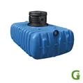 4rain FLAT Flachtank 1.500 - 10.000 l mit drehbarem Tankdom Erdtank Zisterne
