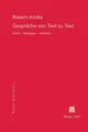 Gespräche von Text zu Text. Celan – Heidegger – Hölderlin (Topos Poietikos, Band 3)