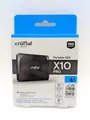Crucial X10 Pro Portable SSD, schwarz, 4TB, USB-C 3.2, CT4000X10PROSSD9 NEU