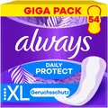 Always Daily Protect Slipeinlagen Extra Long 54 Stück Giga Pack frischer Duft