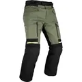 Oxford Rockland, Textilhose wasserdicht - Oliv/Schwarz/Neon-Gelb - M