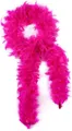 Larryhot Hot Pink Feather Boa-2 Yards 60g Türkei Boa Federn für Party Bulk, Weihnachten, Hochzeit Mittelstücke, Kostüm, Konzert, Haustier und Heimdekoration (Hot Pink)